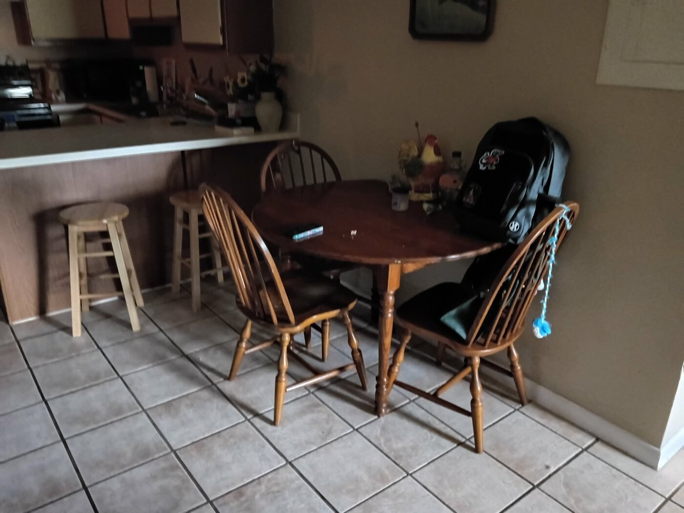 Dining area cleaning result